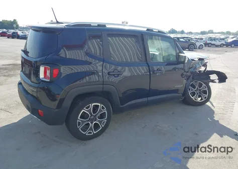2017 Jeep Renegade Limited 4X4 из США, поврежденный, VIN ZACCJBDB0HPF09965